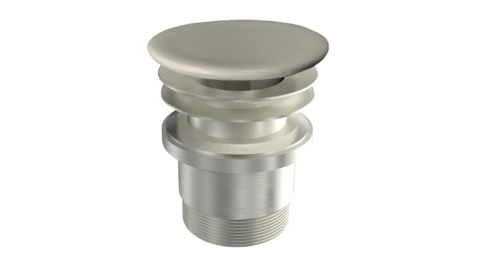 Parisi Valdama Constant Flow with Ceramic Top and Universal Waste - Matte Besento