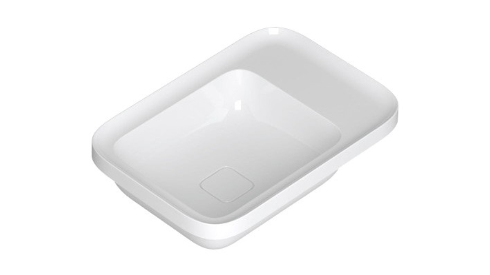 Parisi Cameo 550 Inset Basin - Gloss White