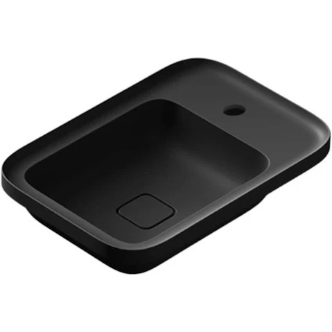 Parisi Cameo 550 Inset Basin 1 Tap Hole - Matte Black
