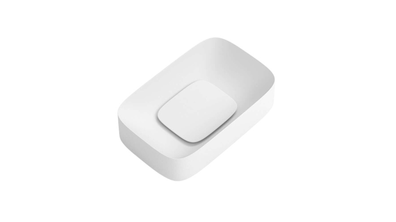 Parisi Acquerello 600 Bench Basin - Matte White 
