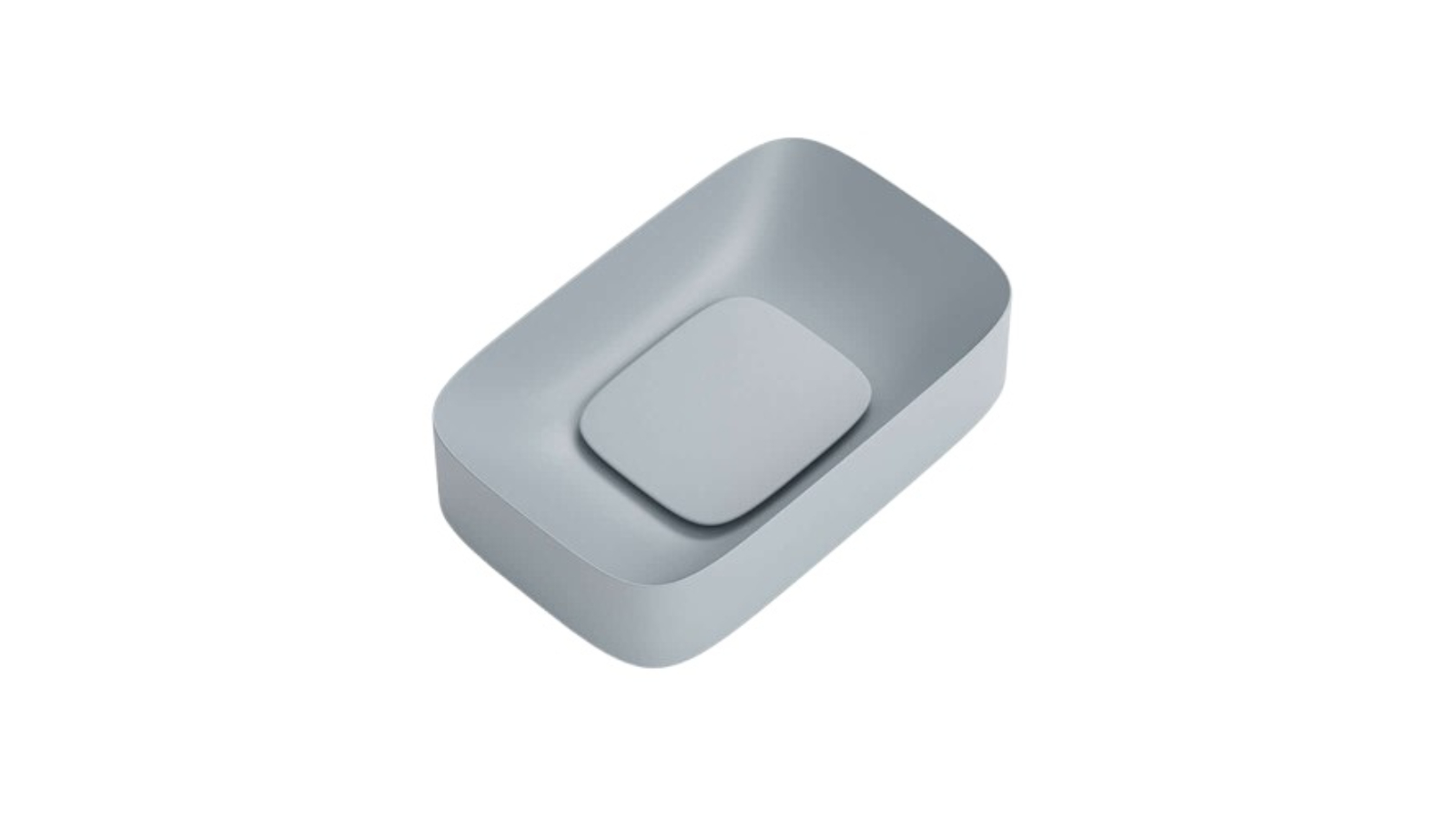Parisi Acquerello 600 Bench Basin - Matte Tempesta