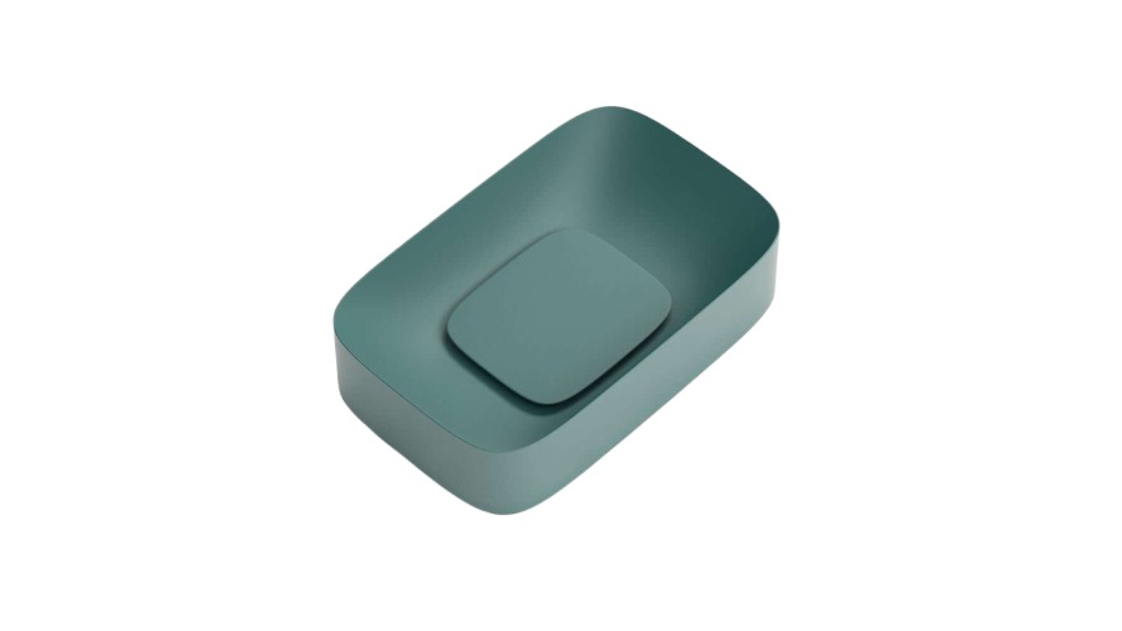 Parisi Acquerello 600 Bench Basin - Matte Laguna