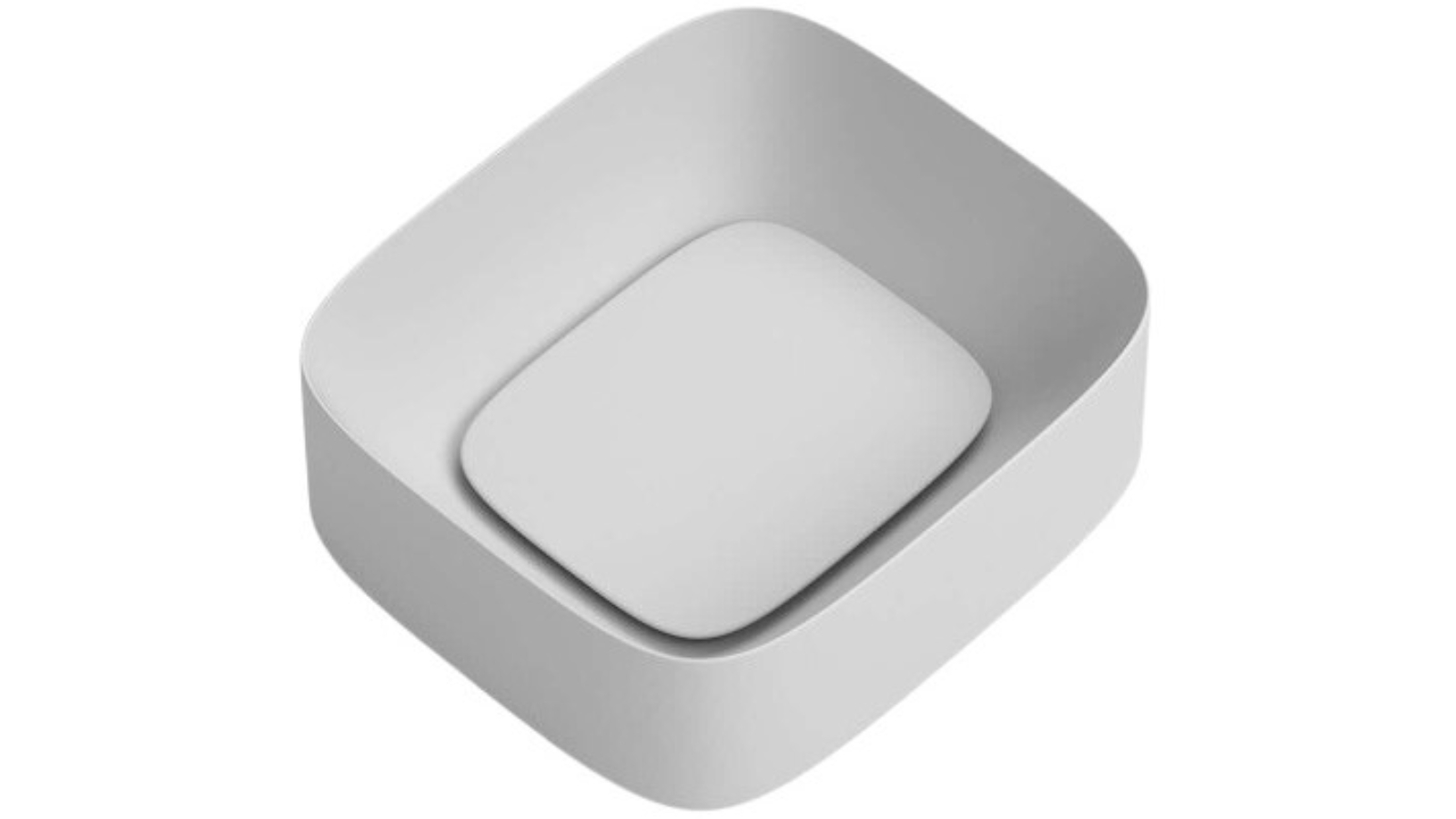 Parisi Acquerello 430 Bench Basin - Matte Nuvola