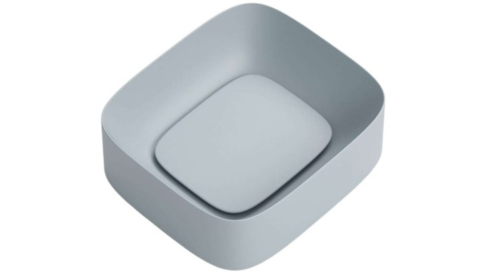 Parisi Acquerello 430 Bench Basin - Matte Tempesta