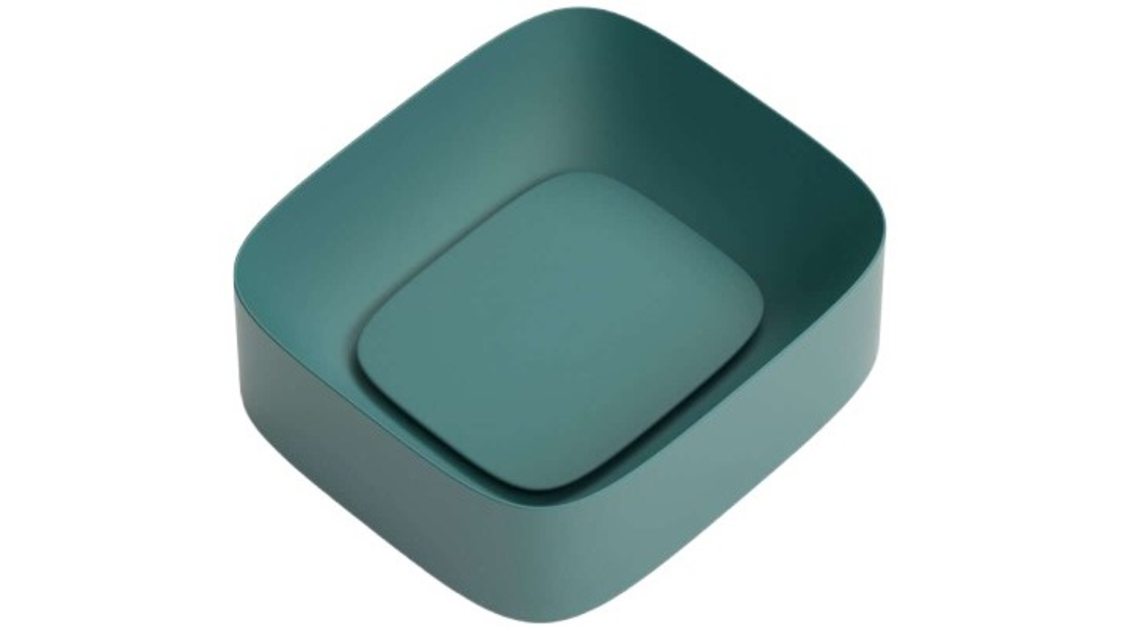 Parisi Acquerello 430 Bench Basin - Matte Laguna