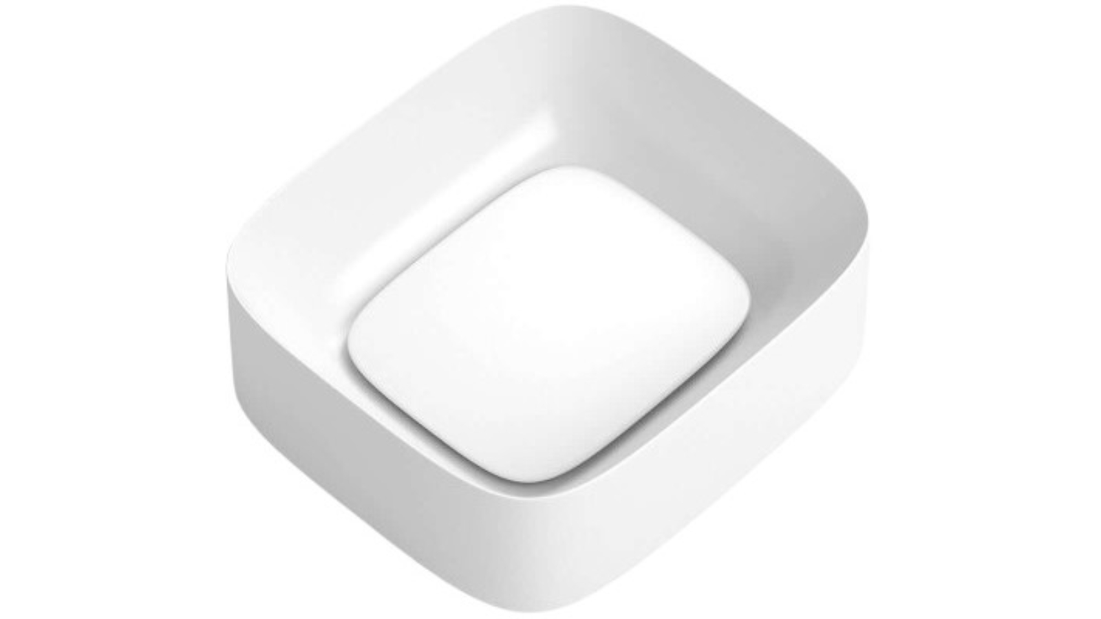 Parisi Acquerello 430 Bench Basin - Gloss White