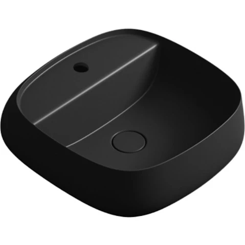 Parisi Seed 450 Wall Basin 1Tap Hole - Matte Black