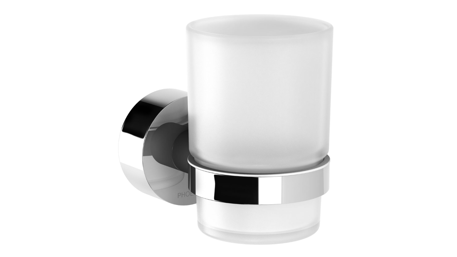 Phoenix Vivid Tumbler & Holder - Chrome