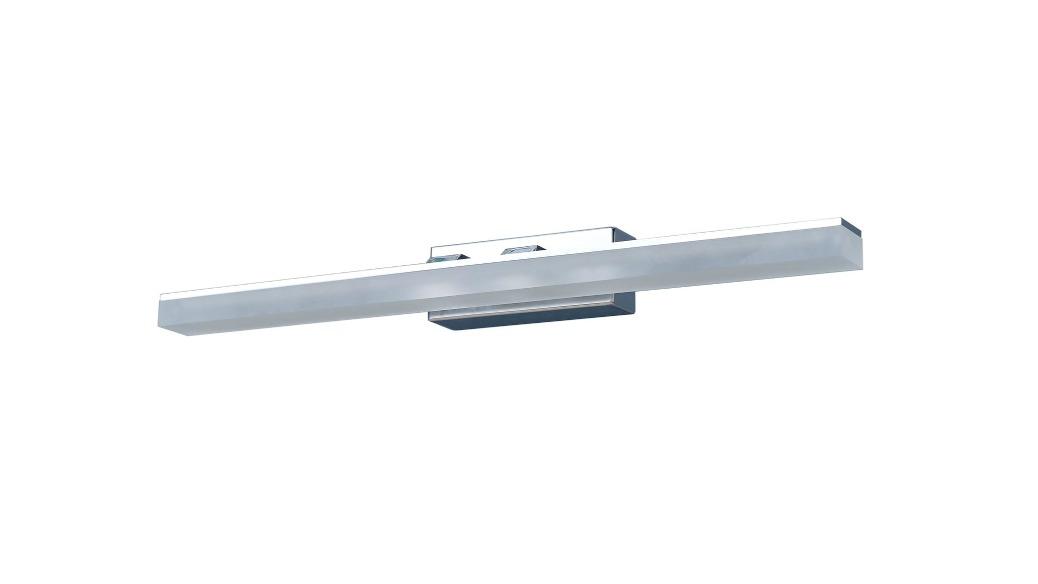 Vanitas Chrome Frosted Diffuser Vanity Picture Dimmable Tri-CCT LED Wall Light - 53.5cm