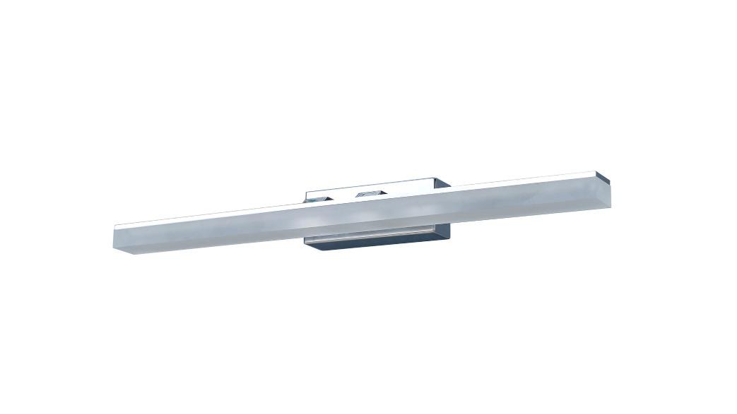 Vanitas Chrome Frosted Diffuser Vanity Picture Dimmable Tri-CCT LED Wall Light - 70cm