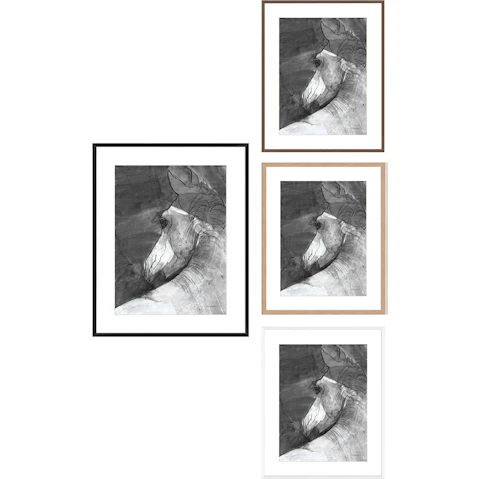 La Grolla Shadow BW Frame Wall Art