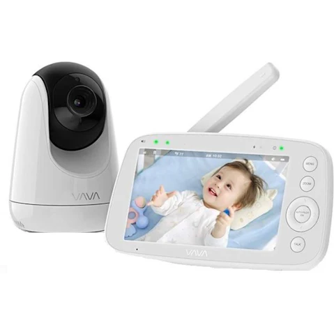 Vava Baby Monitor 5inch HD Display Video with Camera Audio IPS Screen Night Vision