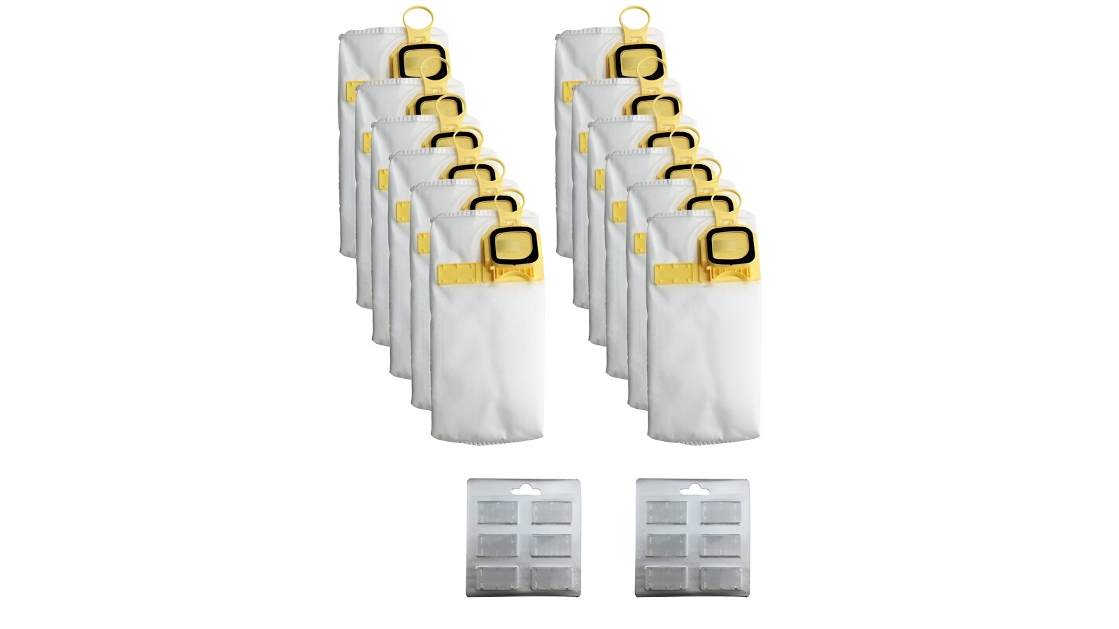 Hygieia Pack of 12 Vacuum Bag for Vorwerk Kobold VK140 and VK150