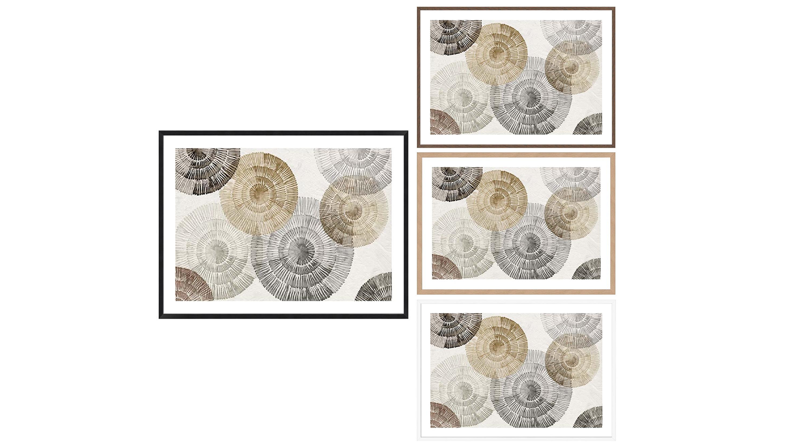 La Grolla Neutral Orbits Frame Wall Art