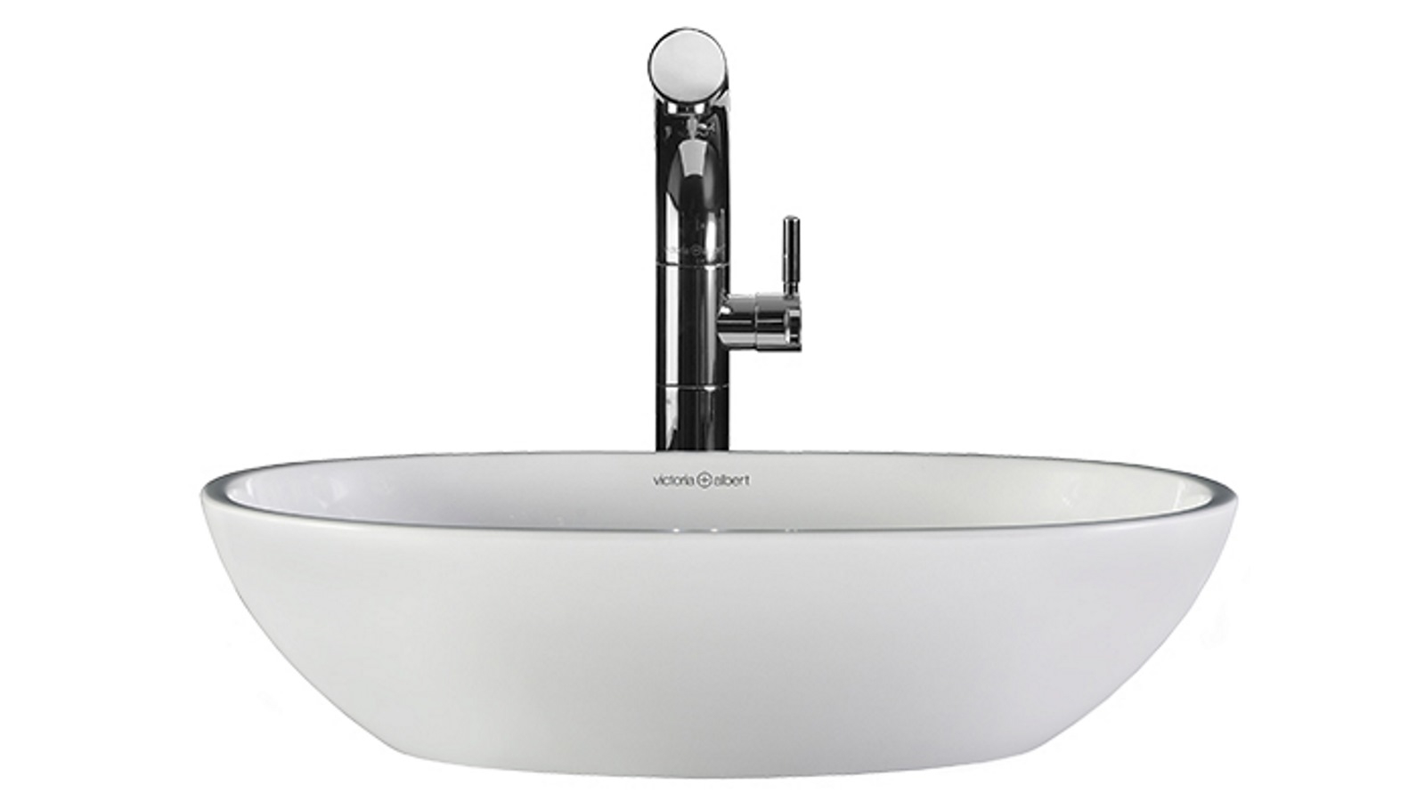 Victoria + Albert Barcelona 48 Above Counter Basin - Gloss White