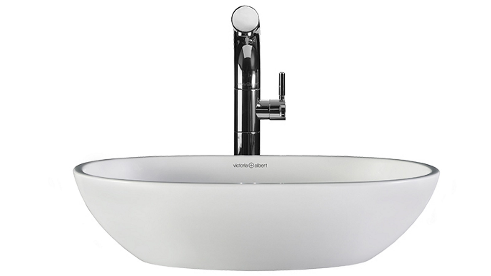 Victoria & Albert Barcelona 48 Above Counter Basin - Matte White