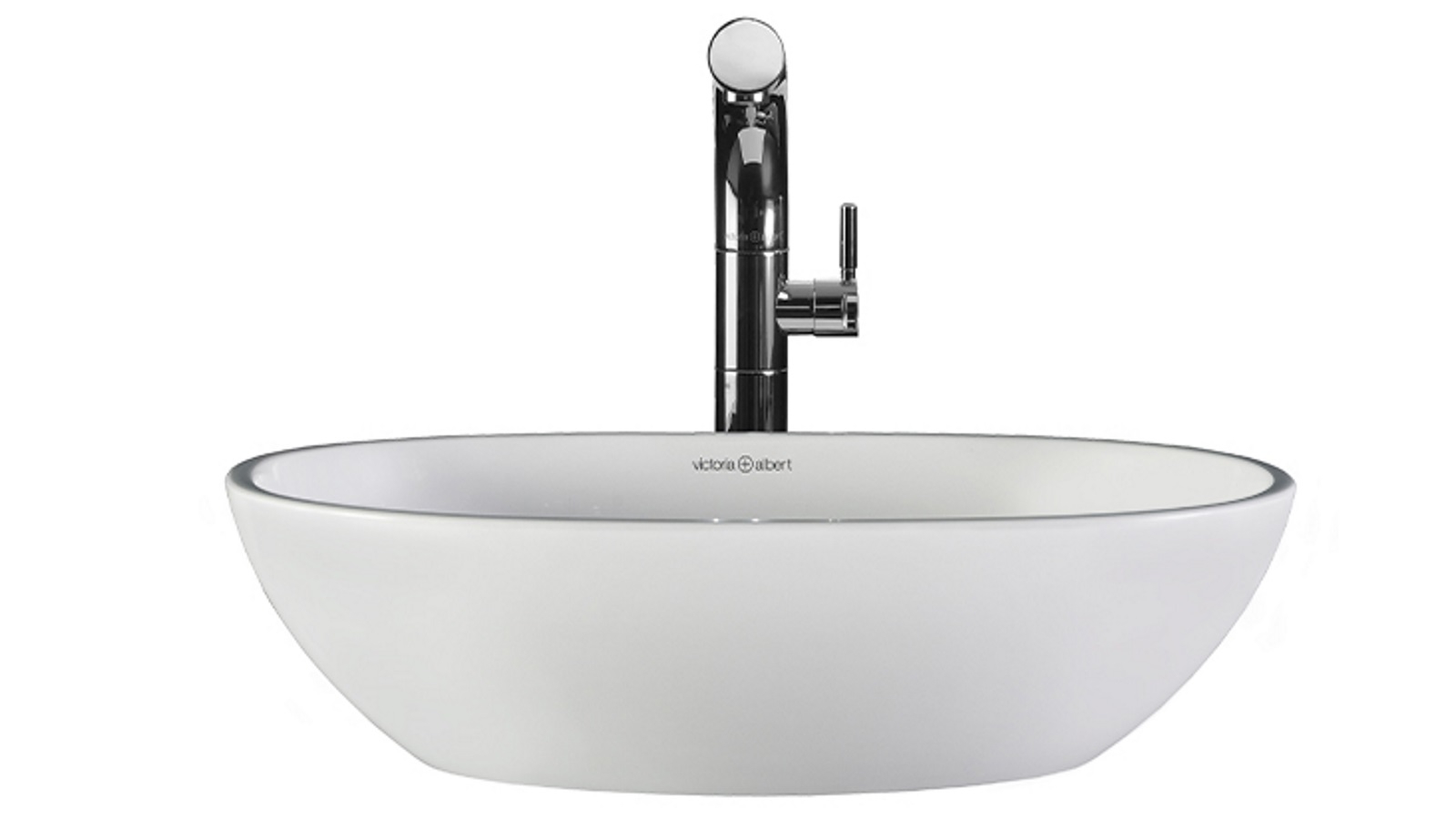 Victoria & Albert Barcelona 55 Above Counter Basin - Matte White