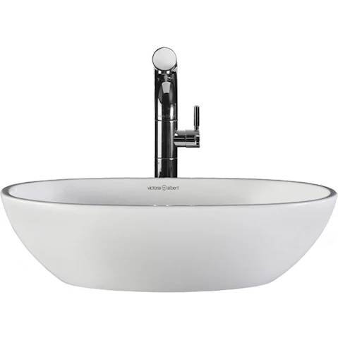 Victoria & Albert Barcelona 55 Above Counter Basin - Matte White