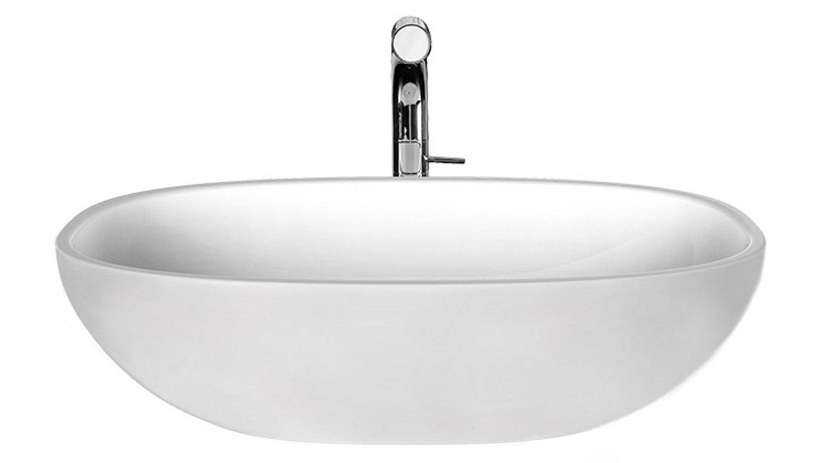 Victoria + Albert Barcelona 64 Above Counter Basin - Gloss White