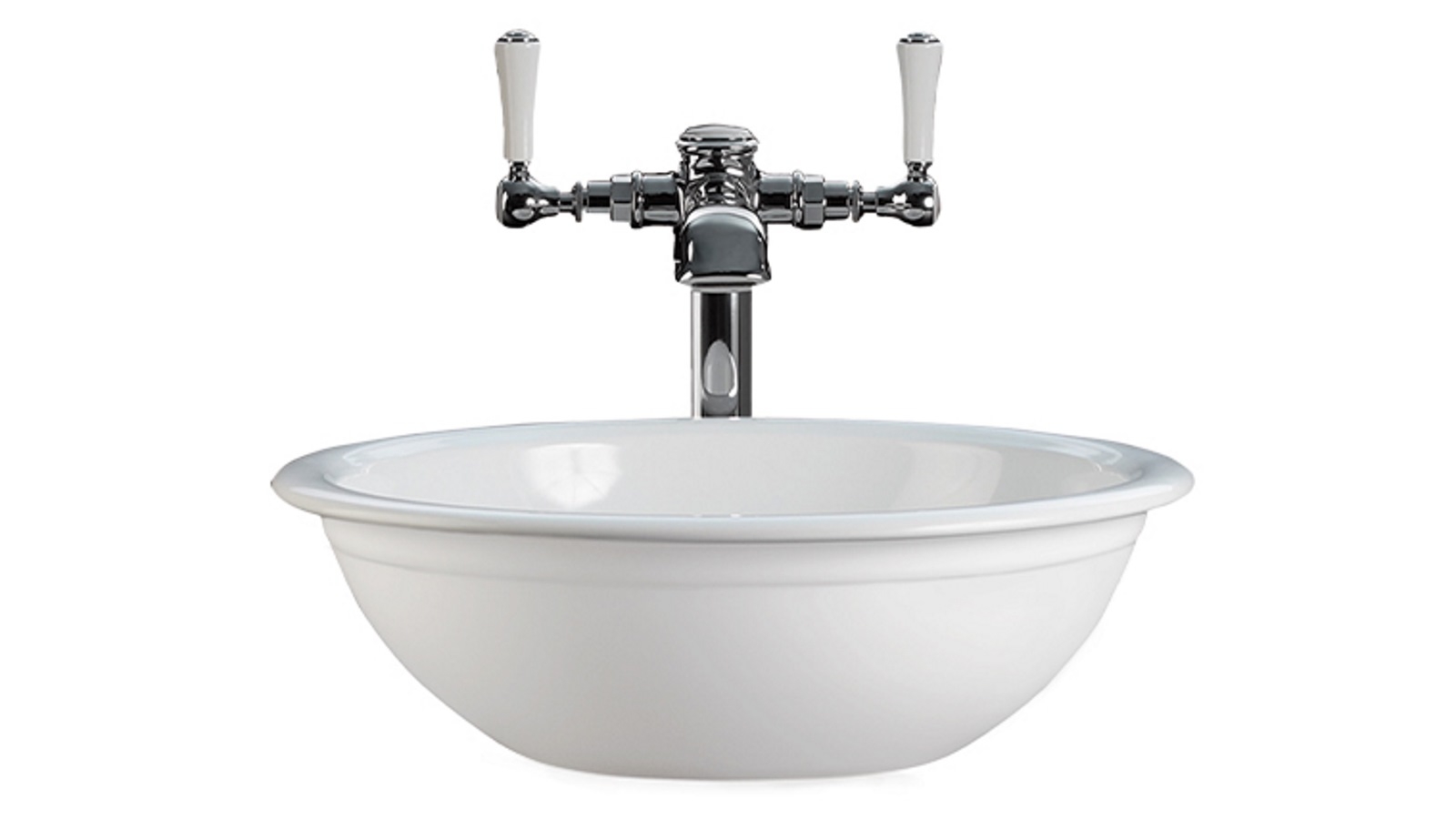 Victoria + Albert Drayton 40 Above Counter Basin - Gloss White