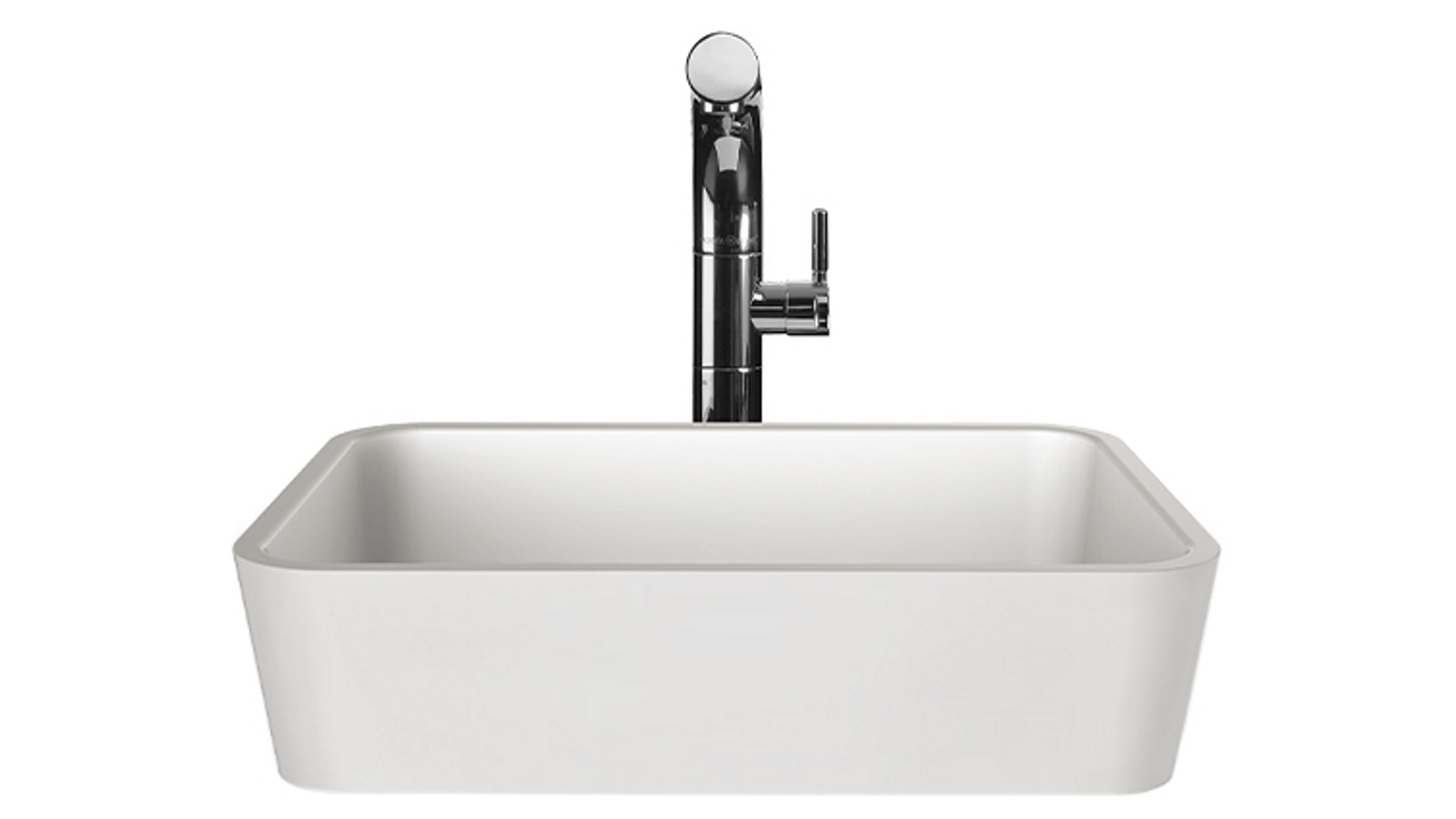 Victoria + Albert Edge 45 Above Counter Basin - Gloss White