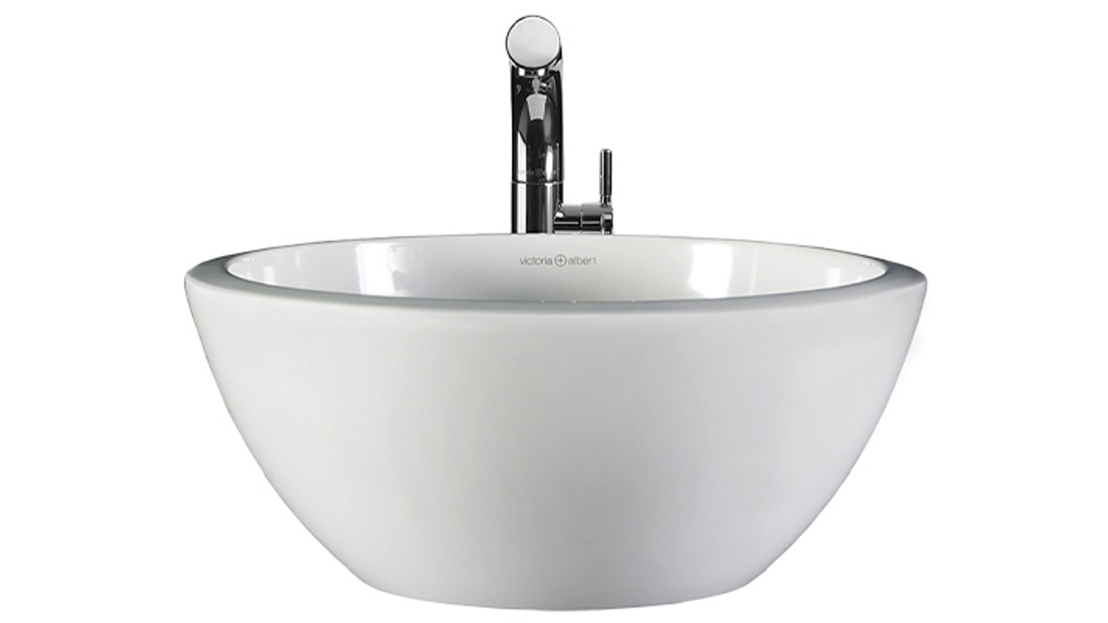Victoria + Albert Maru 42 Above Counter Basin - Gloss White