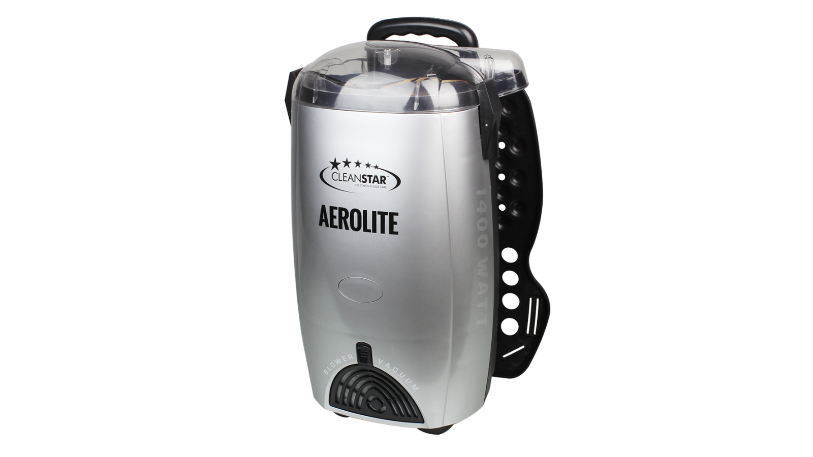 CleanStar Aerolite Backpack Commercial Vacuum Cleaner - Silver