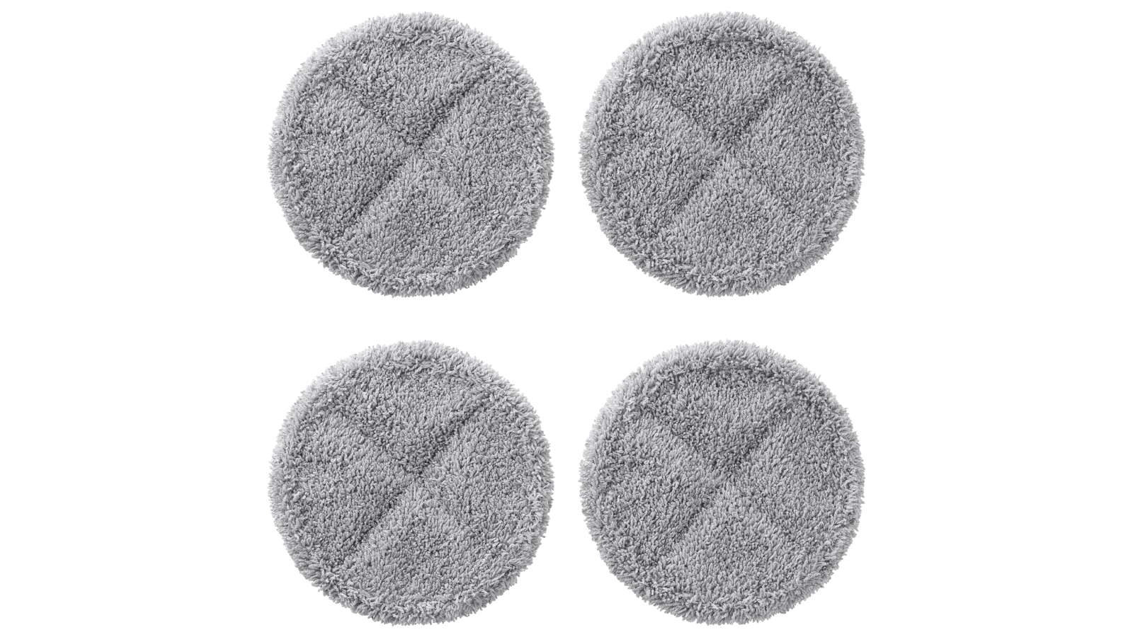 Samsung 4-Piece Microfibre Mop Pad - Grey