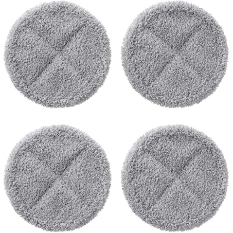 Samsung 4-Piece Microfibre Mop Pad - Grey