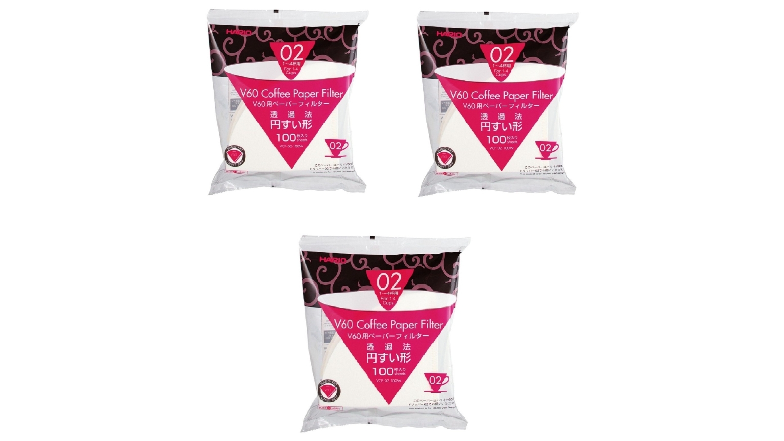 Hario V60-02 300 Filter Papers