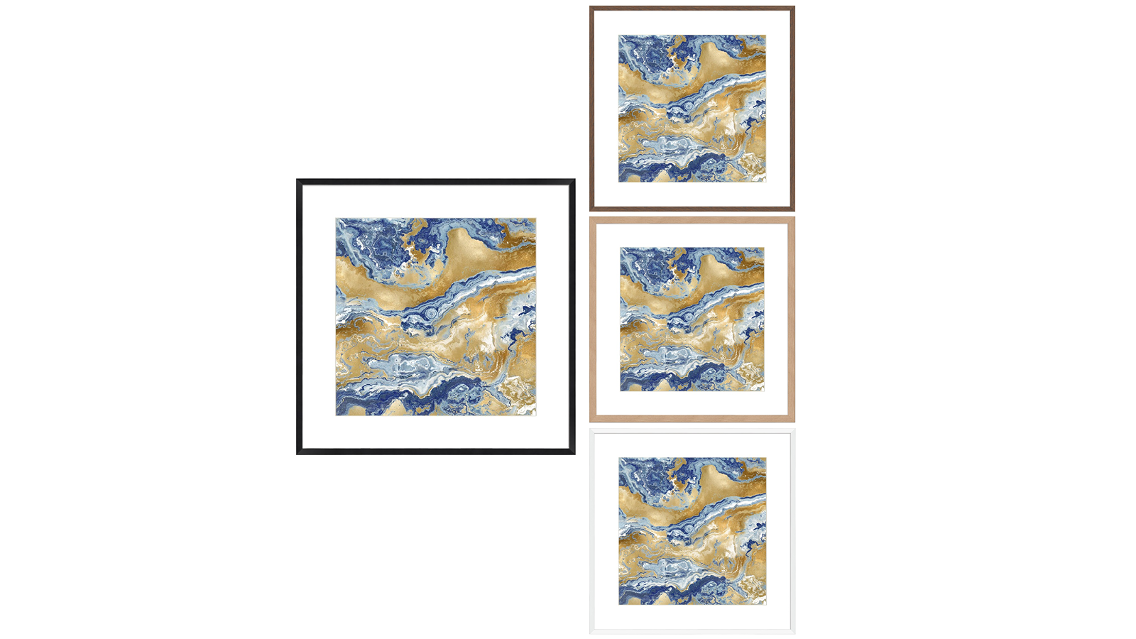 La Grolla Onyx Royal Frame Wall Art