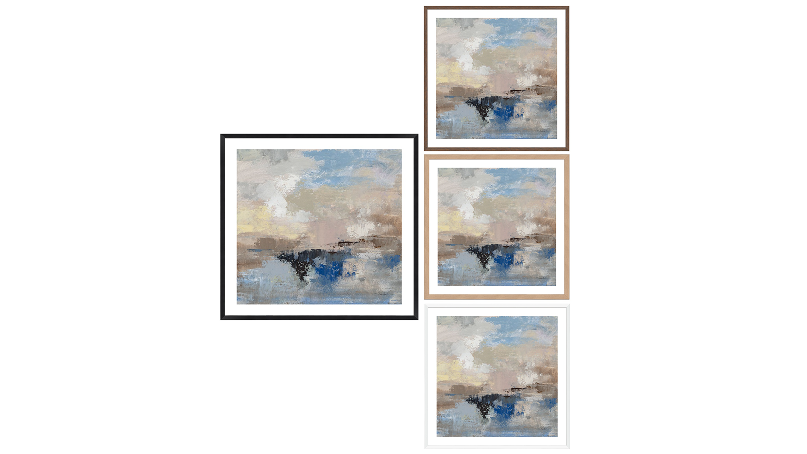 La Grolla Morning Marine Layer II Frame Wall Art