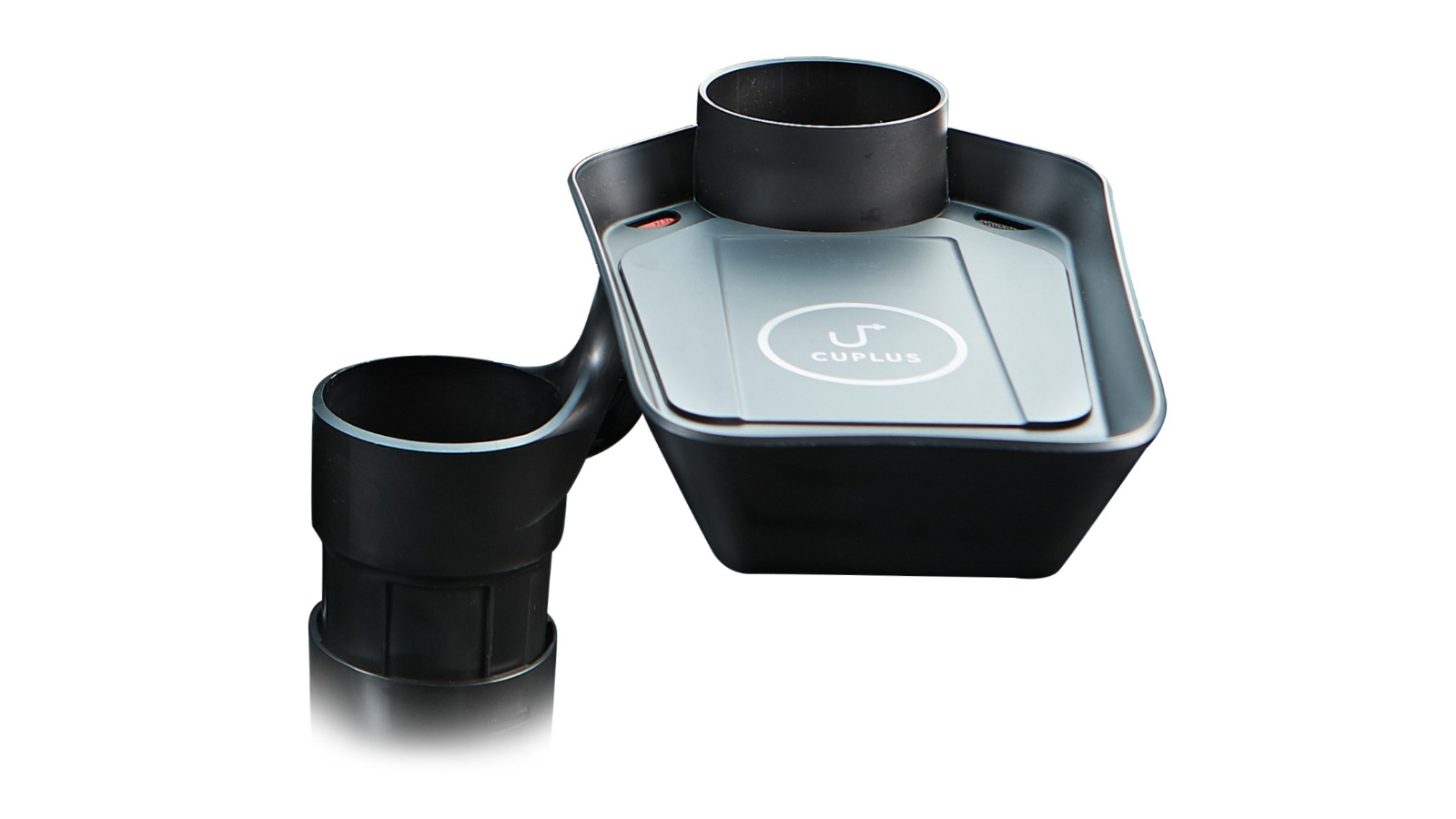 Kustom Plaxtic 10W Car Cup Holder Extension Fast Wireless Charger Tray