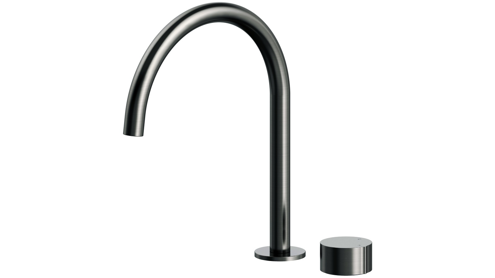 Venn Kitchen Mixer with Swivel Arch Spout - Gun Metal