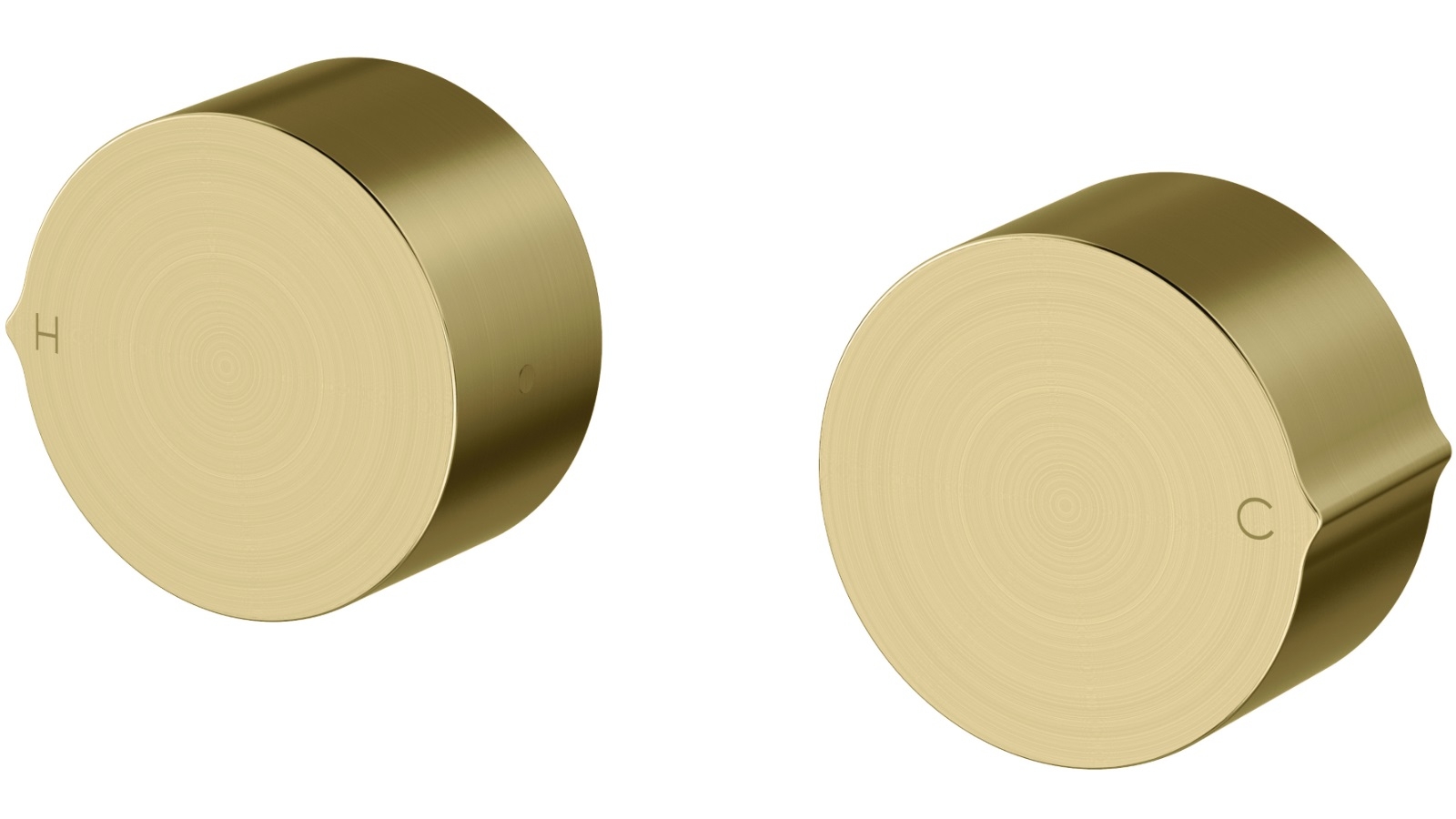 Arcisan Venn Wall Top Assembly - Brushed Brass
