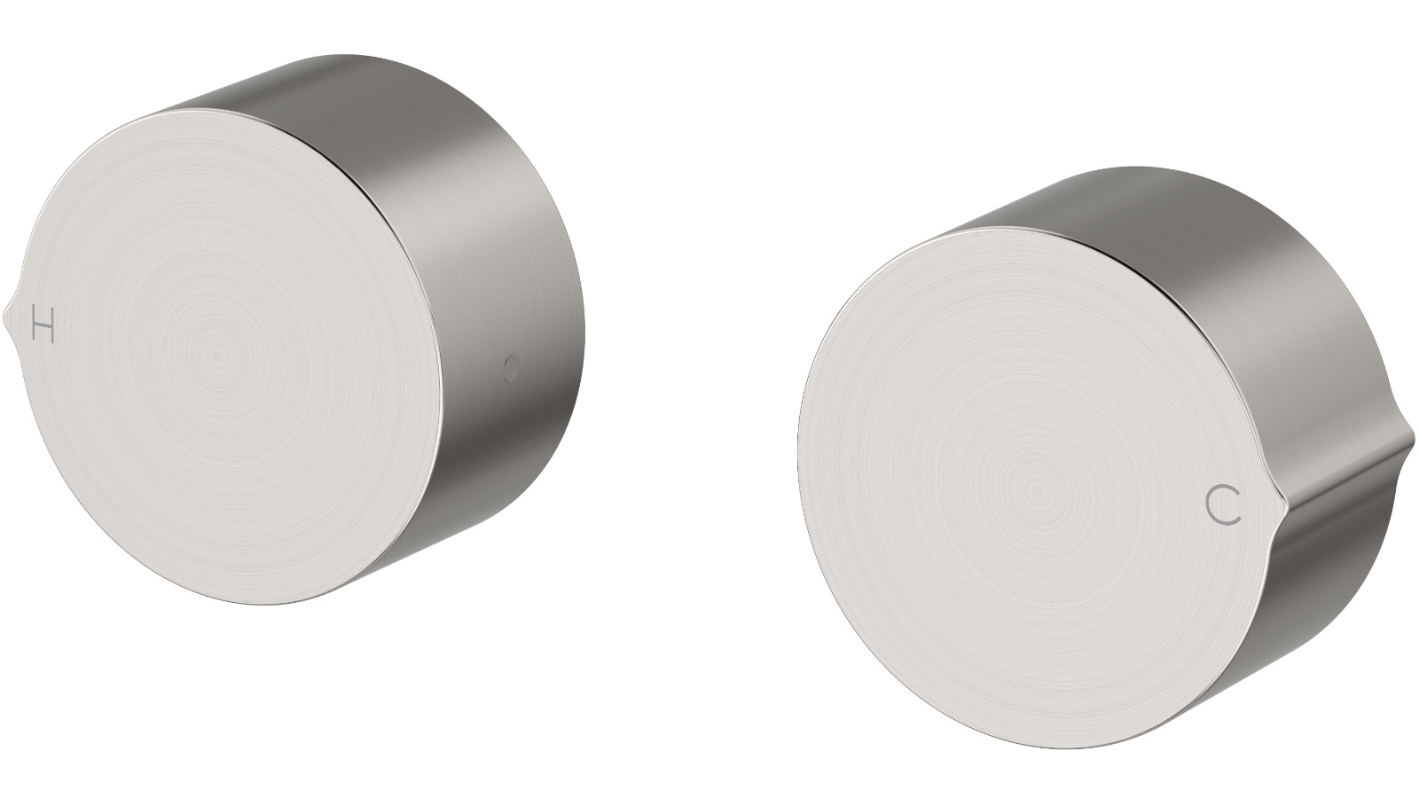 Arcisan Venn Wall Top Assembly - Brushed Nickel
