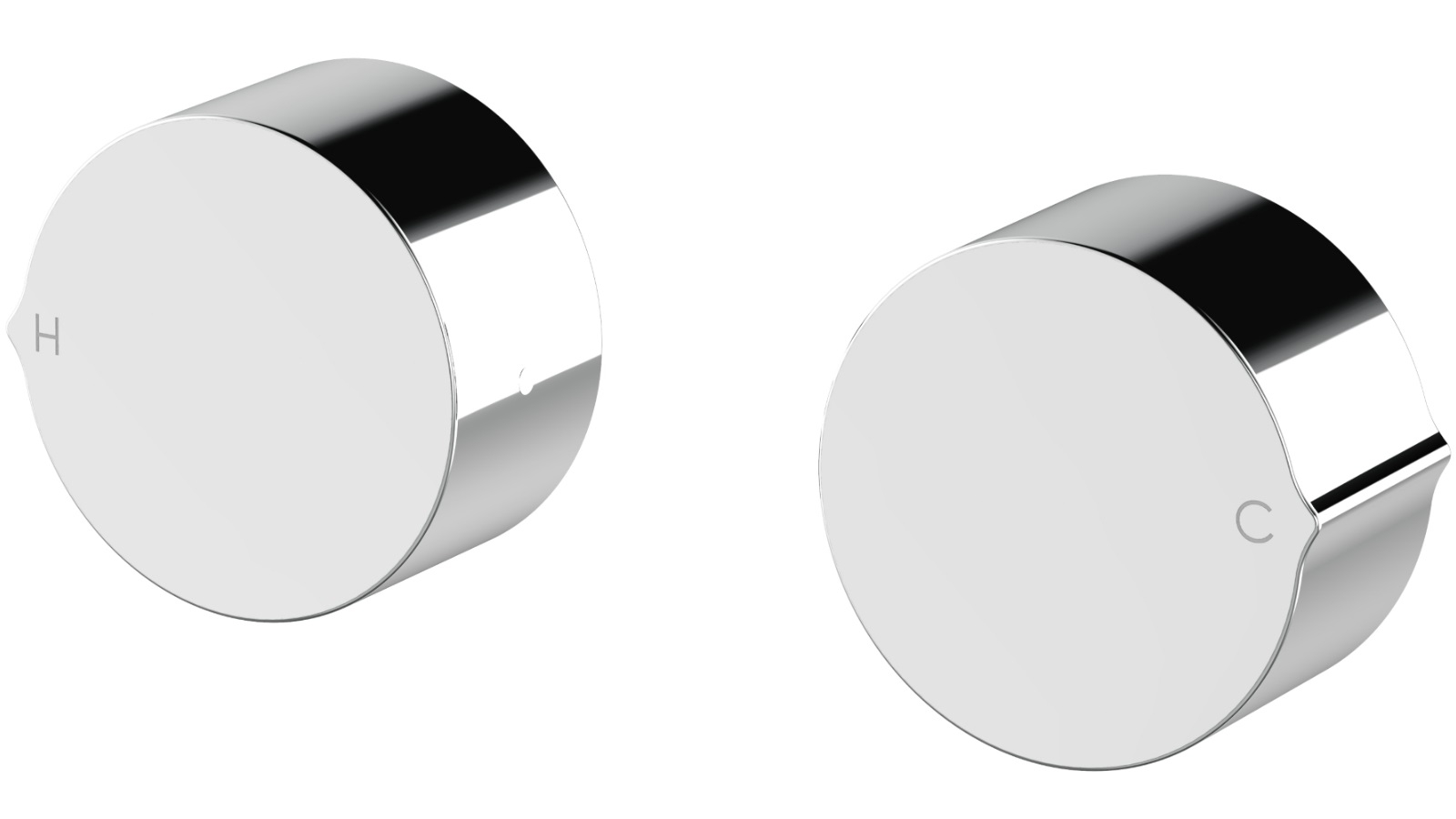 Arcisan Venn Wall Top Assembly - Chrome
