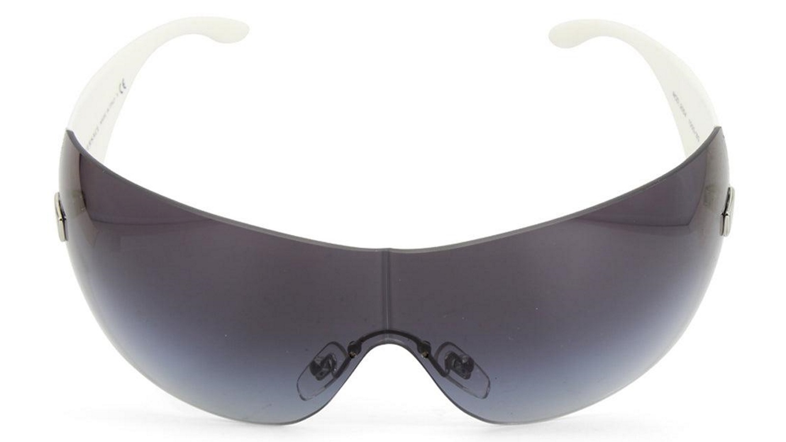 Versace VE2054 10008G White/Grey Gradient Unisex Designer Shield