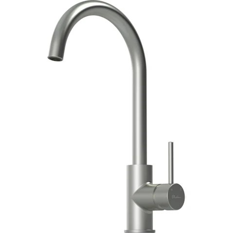 Oliveri Venice Goose Neck Mixer - Brushed Nickel