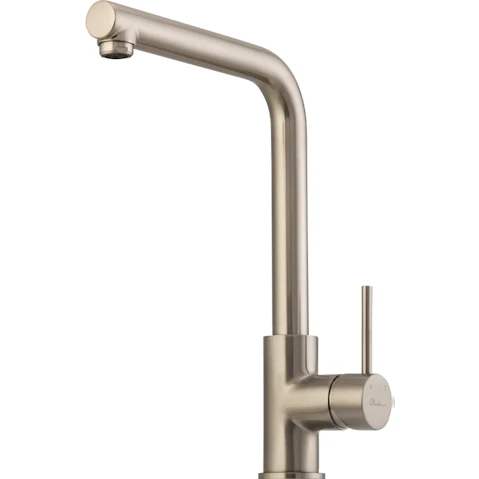 Oliveri Venice Lead Free Brass Right Angle Mixer - Brushed Nickel