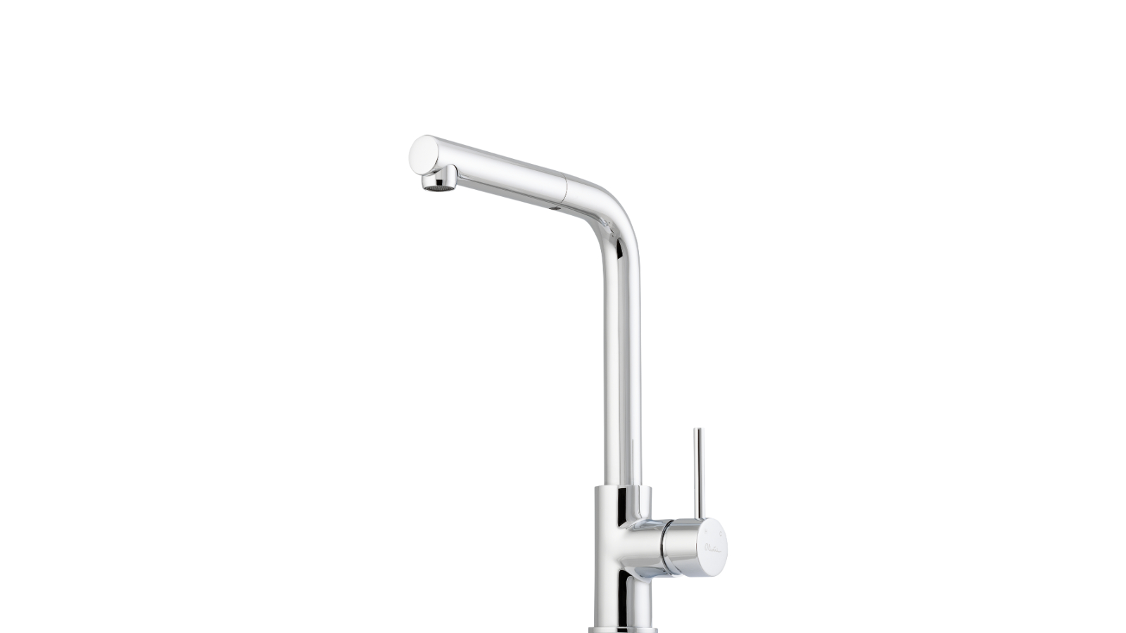 Oliveri Venice Pull Out Right Angle Mixer - Chrome