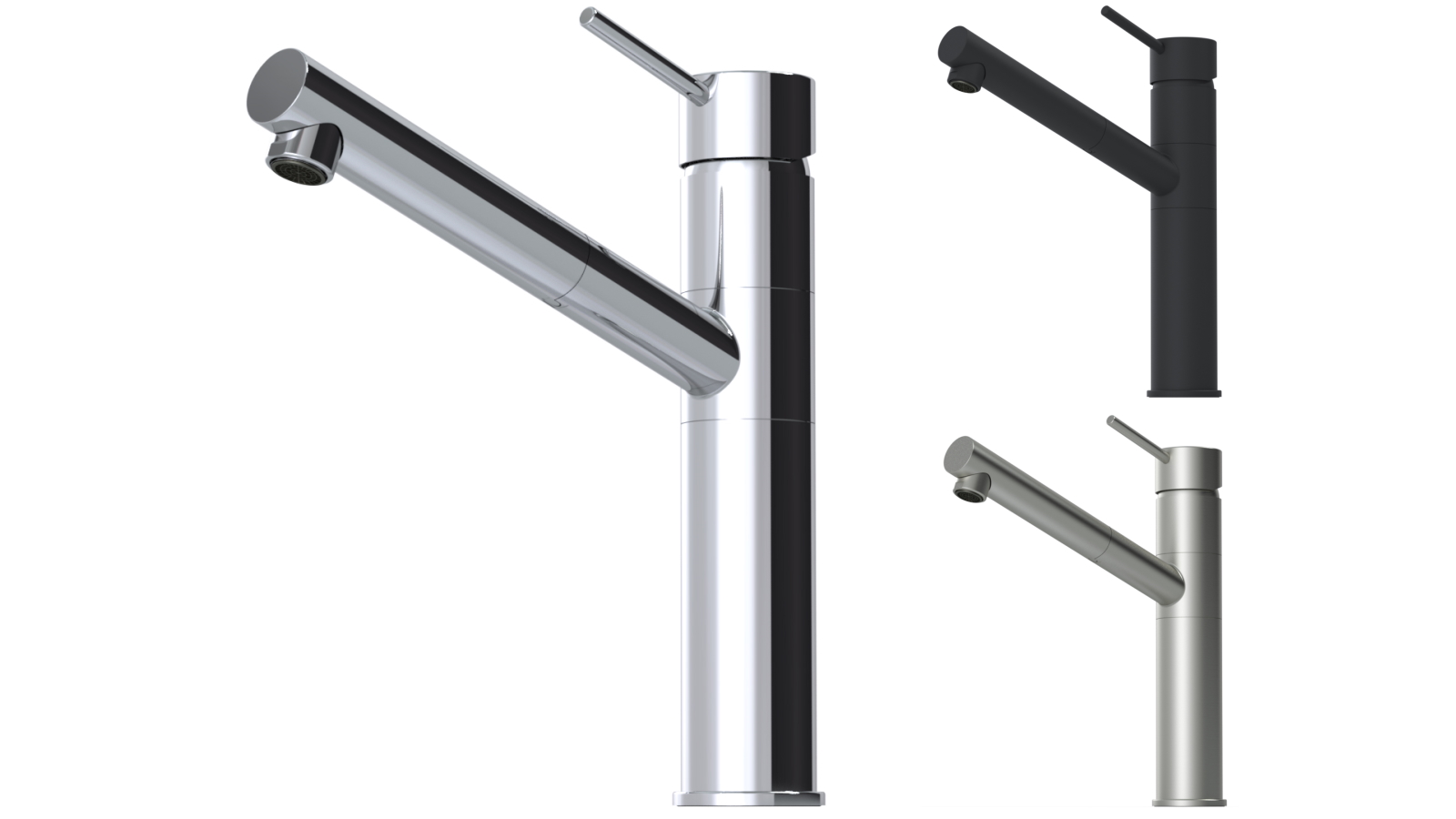 Oliveri Pull Out Swivel Mixer