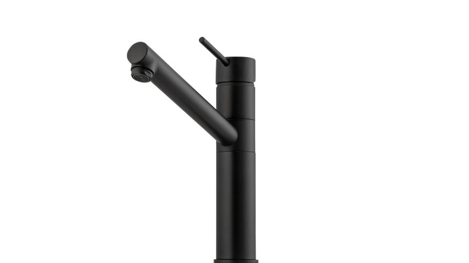 Oliveri Venice Swivel Mixer - Matte Black