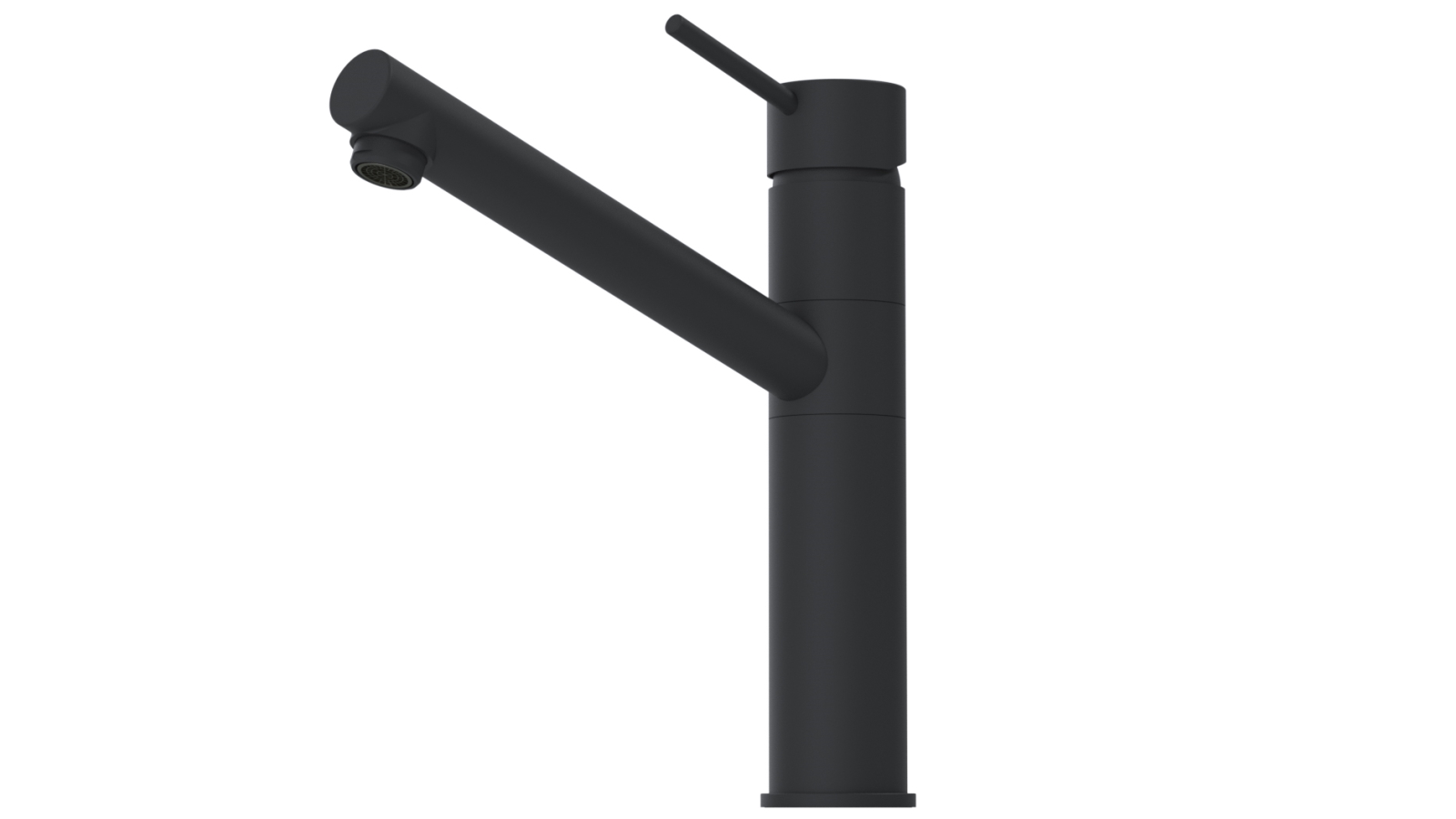Oliveri Swivel Mixer - Matte Black