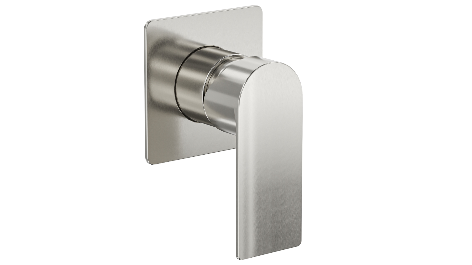 Linsol Vena Bath/Shower Mixer - Brushed Nickel