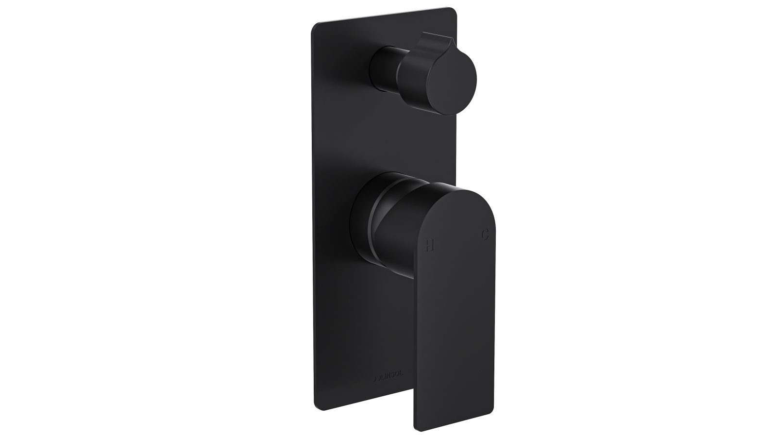Linsol Vena Diverter Mixer - Matte Black