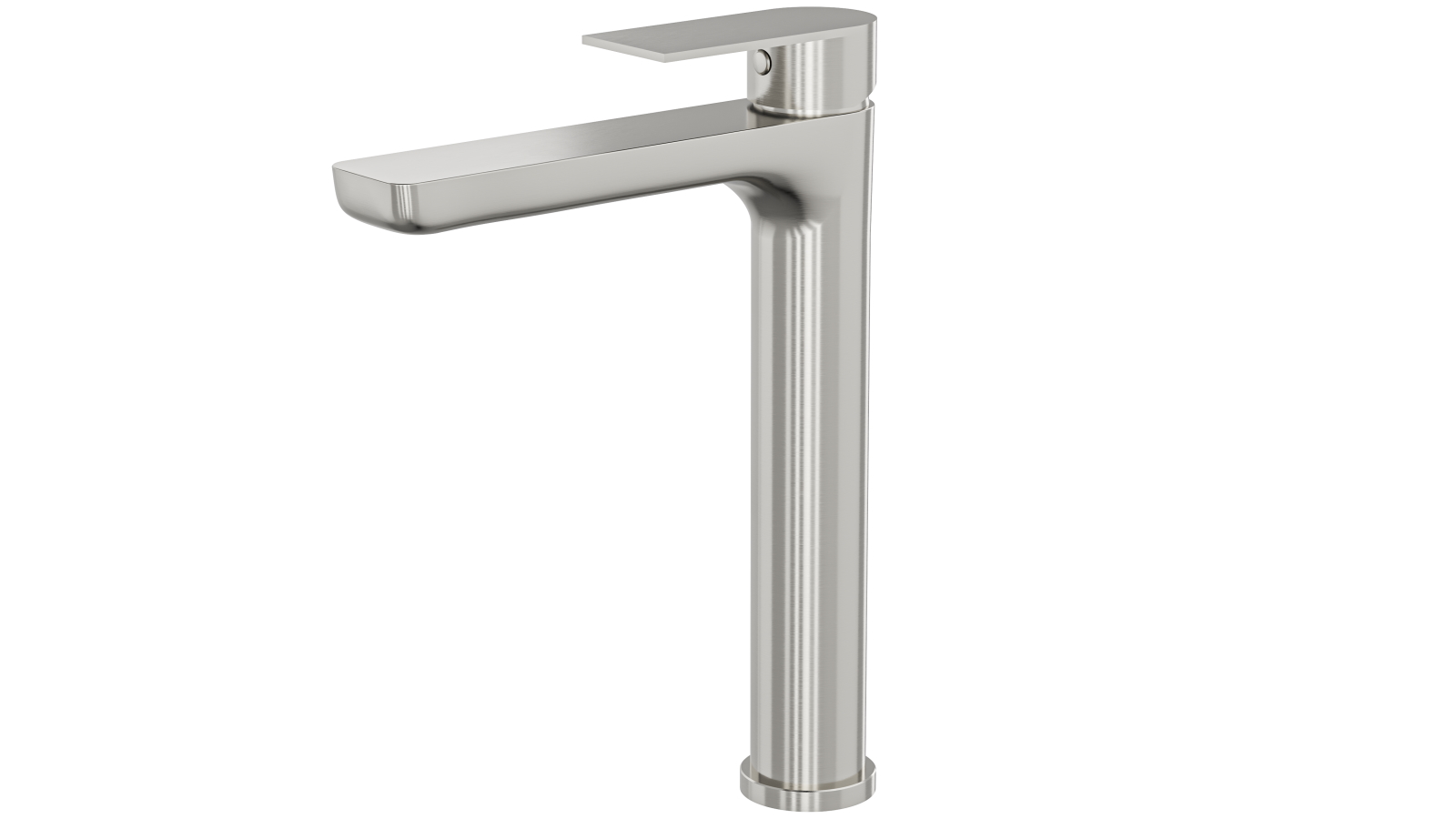 Linsol Vena Tall Basin Mixer - Brushed Nickel