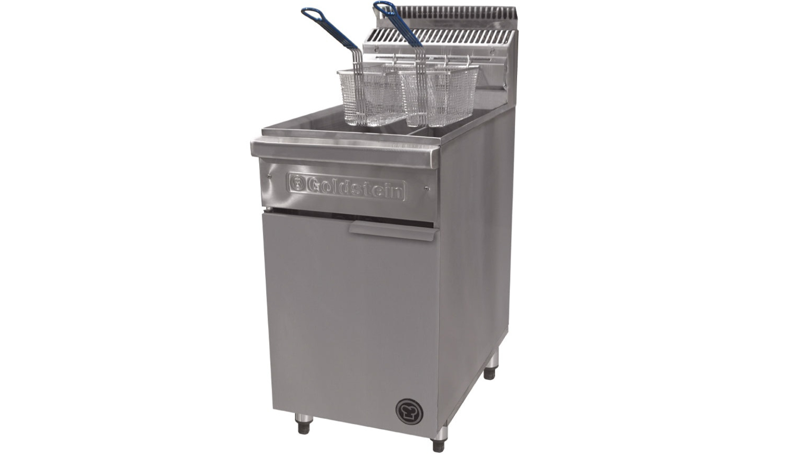 Goldstein VFGTL Split Pan Gas Deep Fryer - 17.6 x 35.3 x 30cm