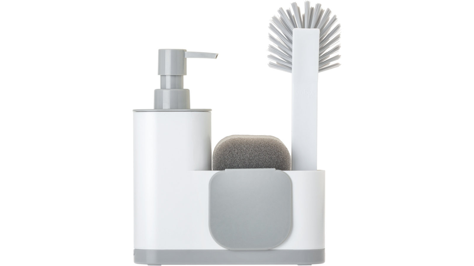 Vigar Rengo White Monobloc 4 Piece Sink Caddy Set