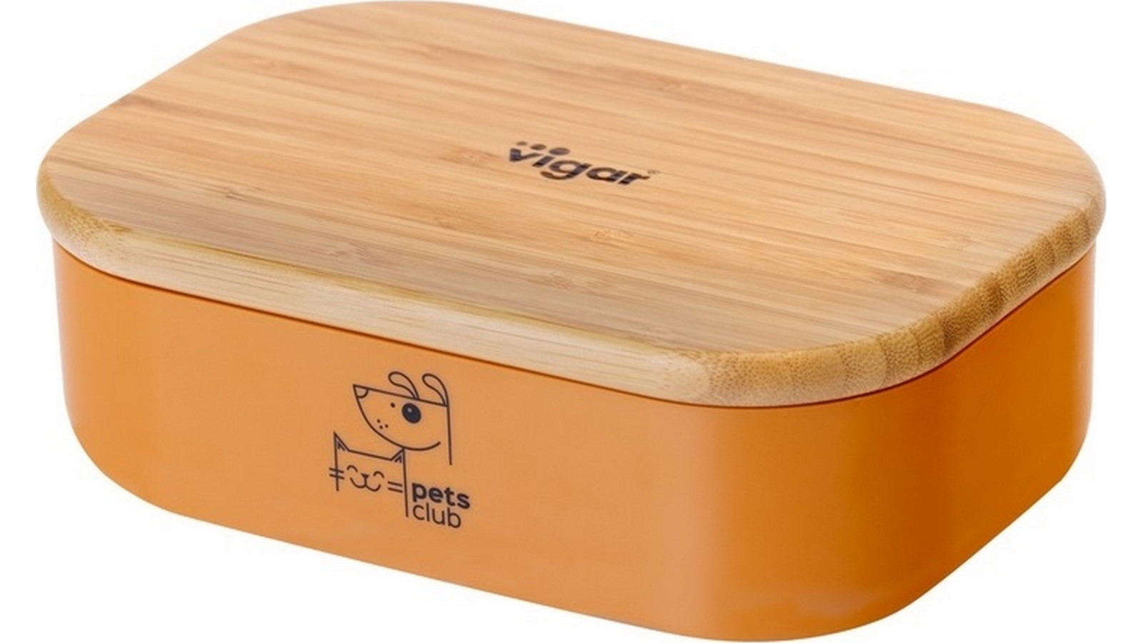 Vigar Pets Club Bamboo Treat Jar - Large